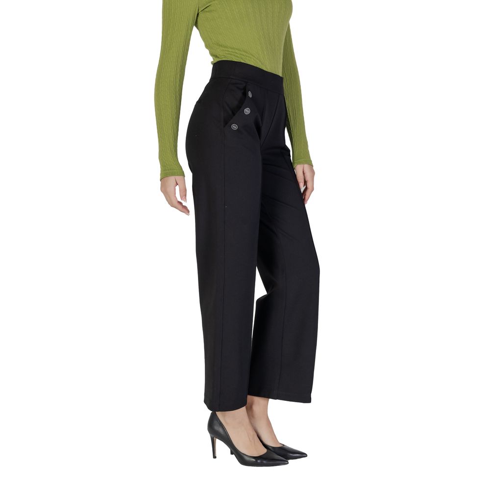 Black Viscose Pant