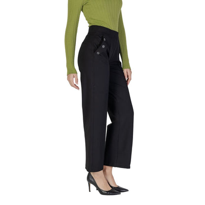 Black Viscose Pant