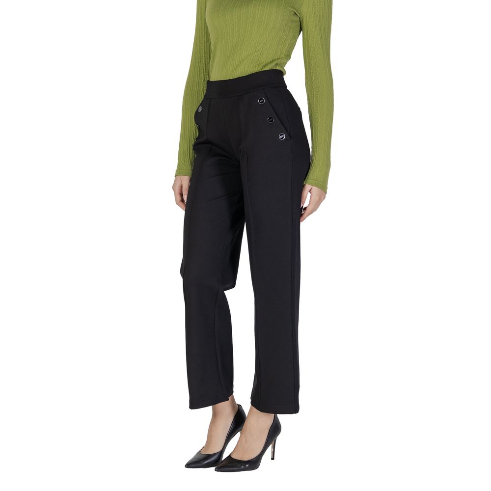 Black Viscose Pant