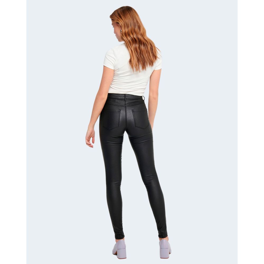 Black Viscose Jeans & Pant