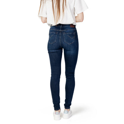 Blue Cotton Jeans & Pant