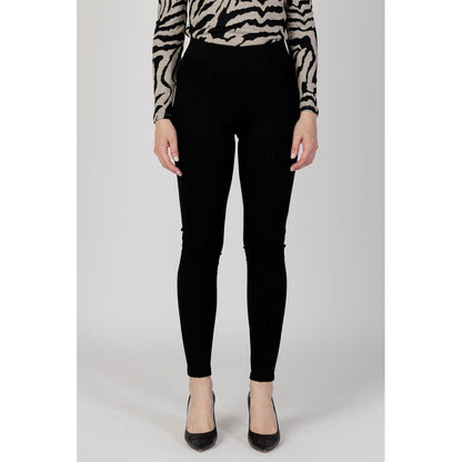 Black Viscose Jeans & Pant