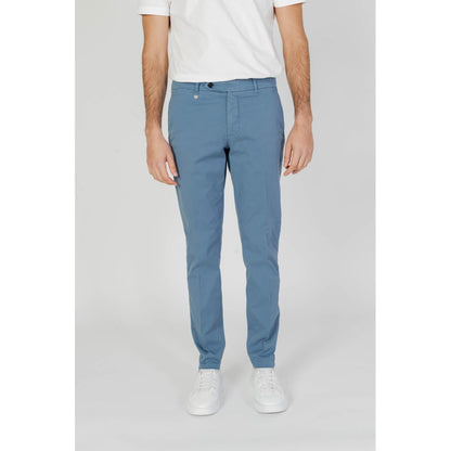 Blue Cotton Jeans & Pant