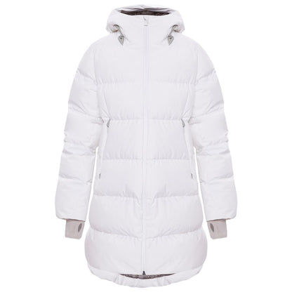 White Nylon Jackets & Coat