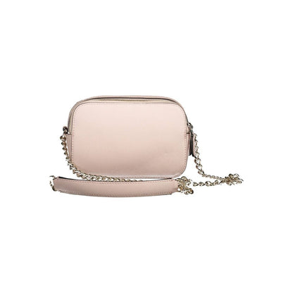 Pink Polyethylene Handbag