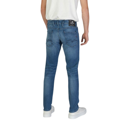 Blue Cotton Jeans & Pant