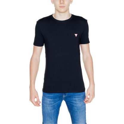 Black Cotton T-Shirt