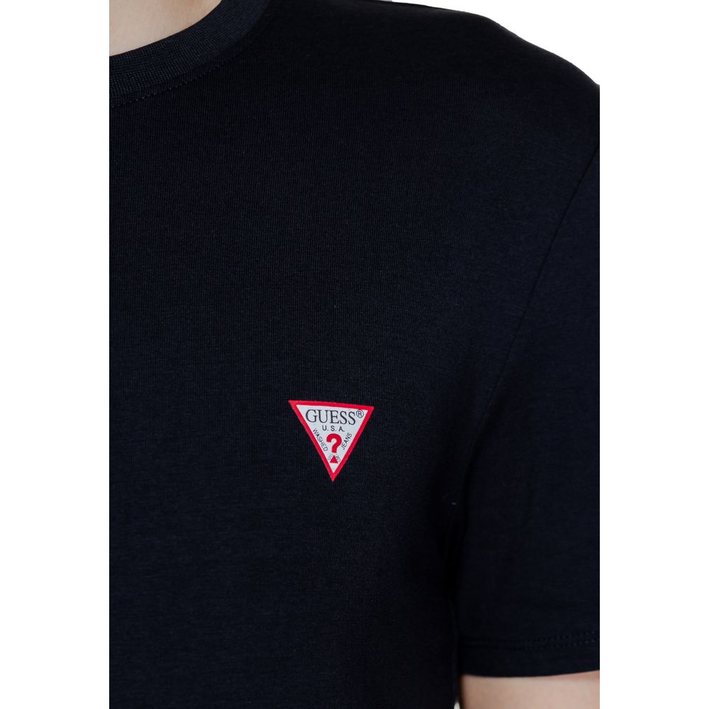 Black Cotton T-Shirt