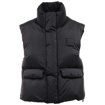 Black Nylon Women Vest
