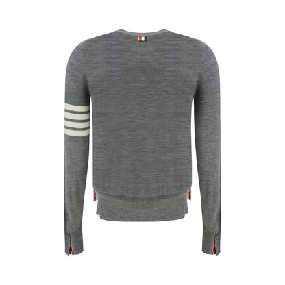 Gray Fleece Wool Sweatshirt