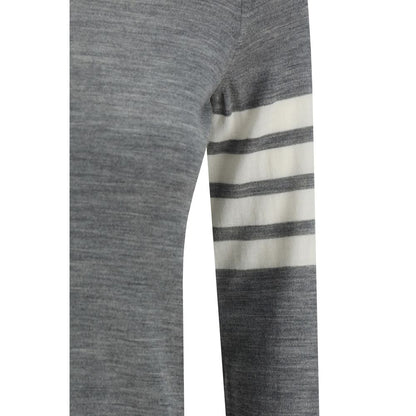 Gray Fleece Wool Sweatshirt