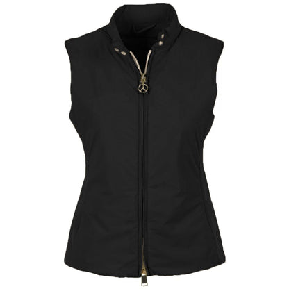 Black Nylon Women Vest