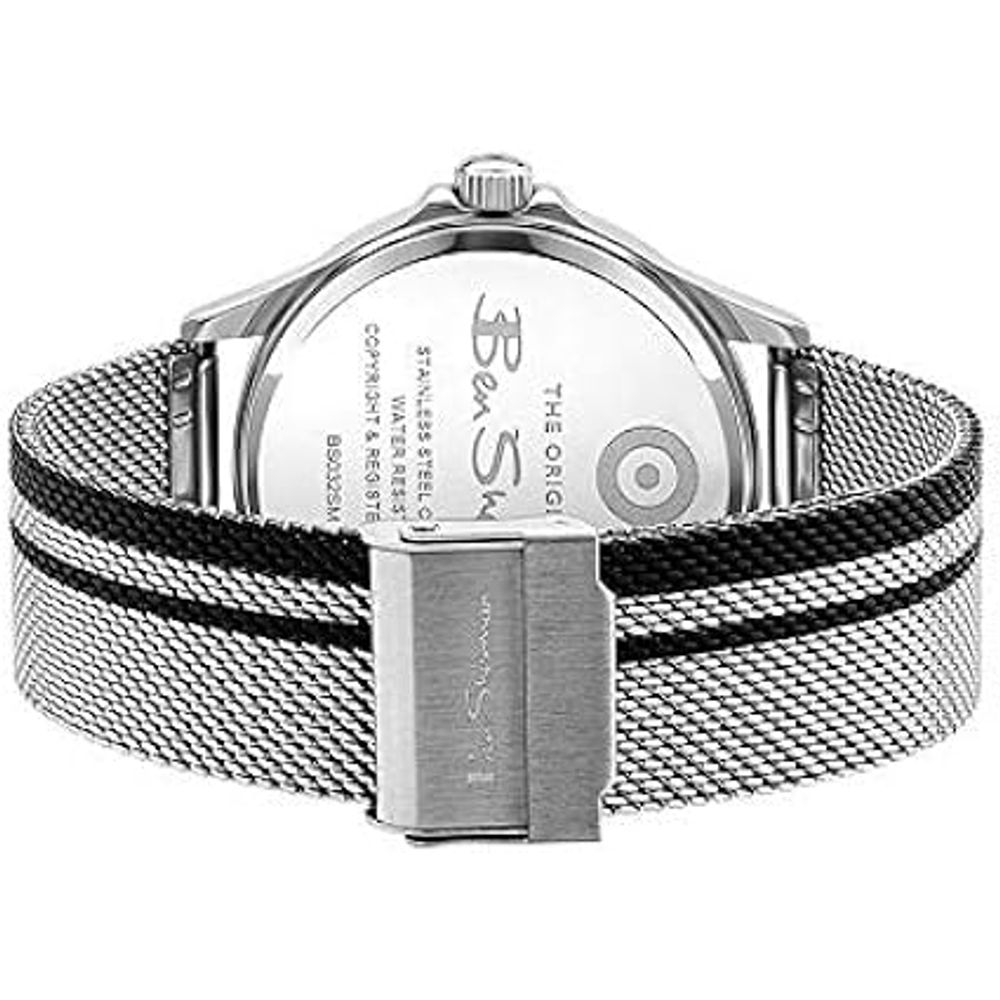 Gray Stainless Steel Dress Watch