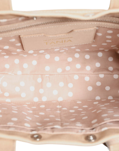 Multicolor Floral Canvas TANIA Top Handle Tote Borse Bag