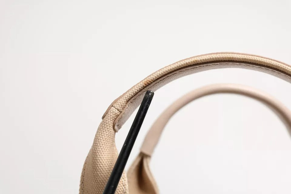 Multicolor Floral Canvas TANIA Top Handle Tote Bag