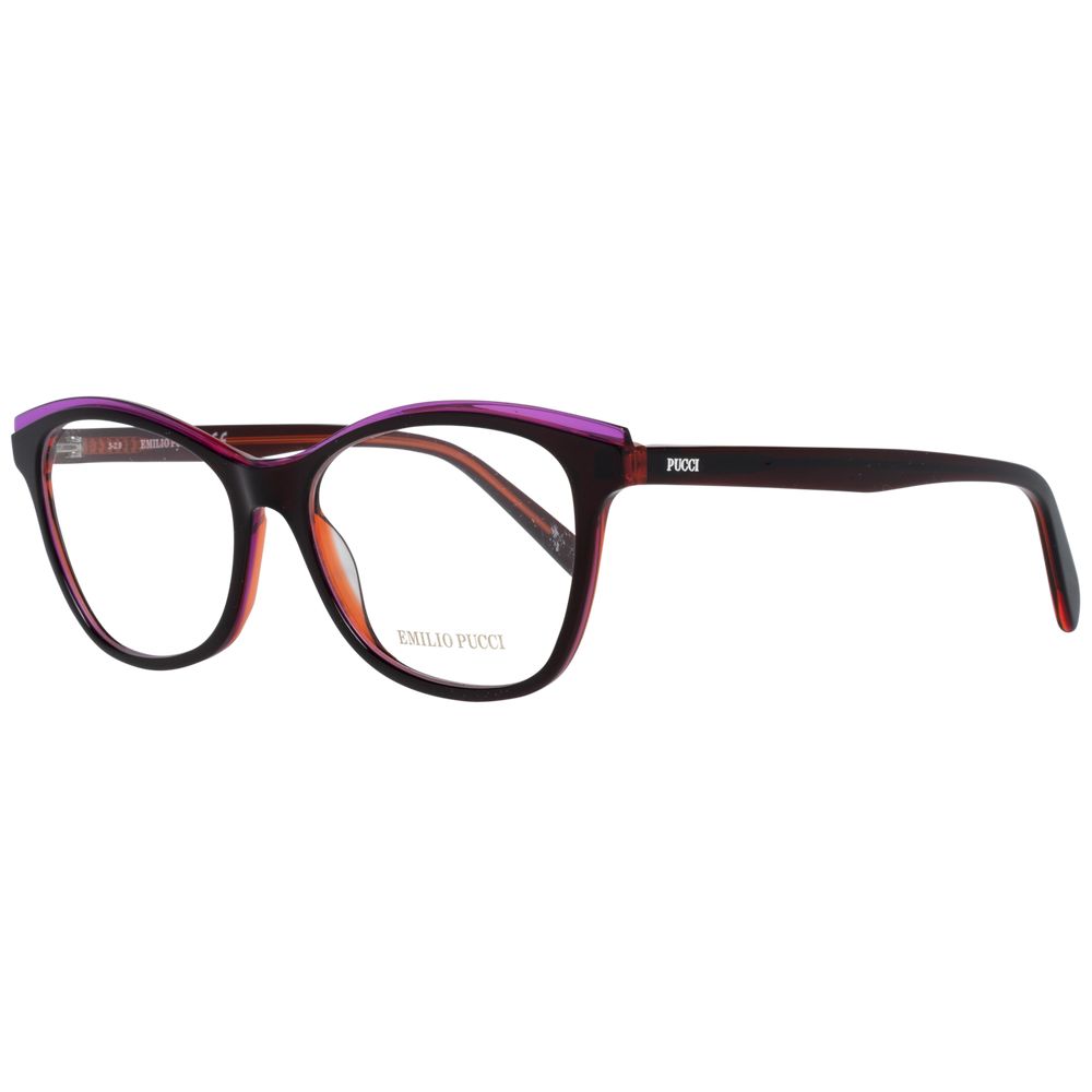 Burgundy Plastic Glasses (Frames)