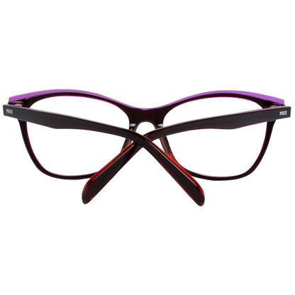 Burgundy Plastic Glasses (Frames)