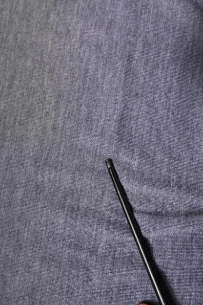 Gray Cashmere Crew Neck Pullover Sweater