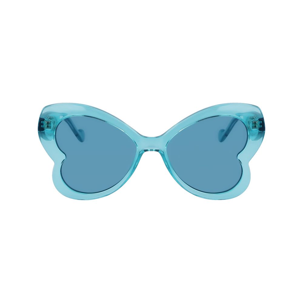 Blue Injected Sunglasses