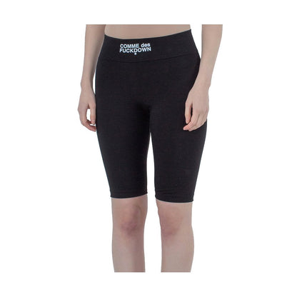 Black Polyester Women Leggings