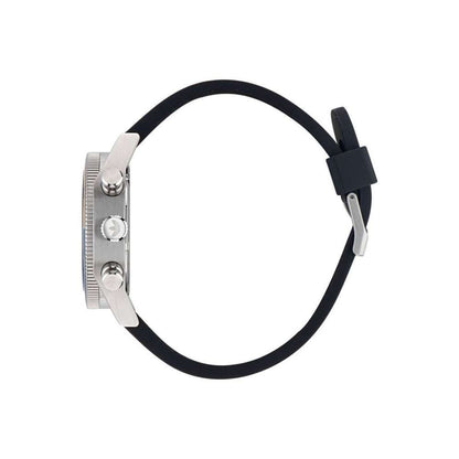 Black Silicone Watch