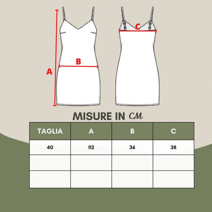 Vestido elegante de algodón beige