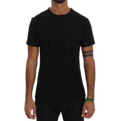 Black Cotton T-Shirt