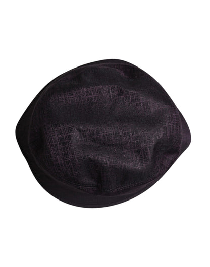 Black Wide Brim Nylon Bucket Hat