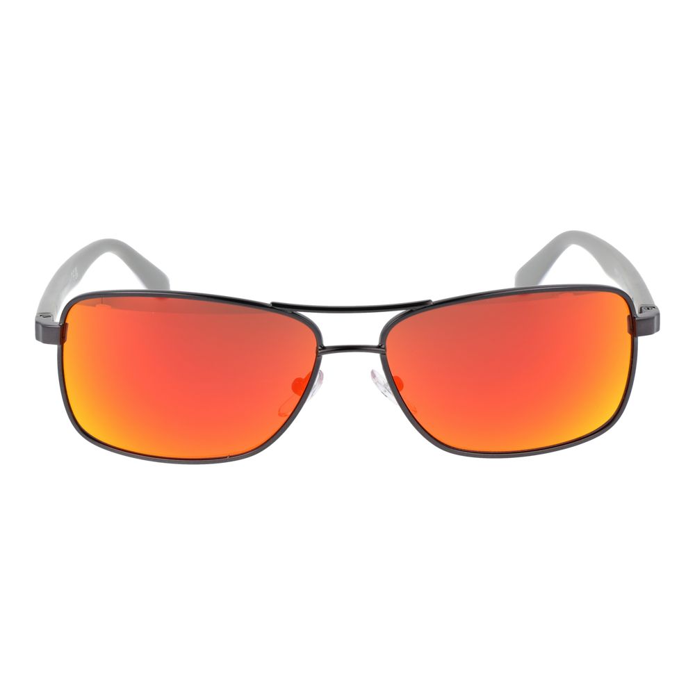 Gray Metal Sunglasses
