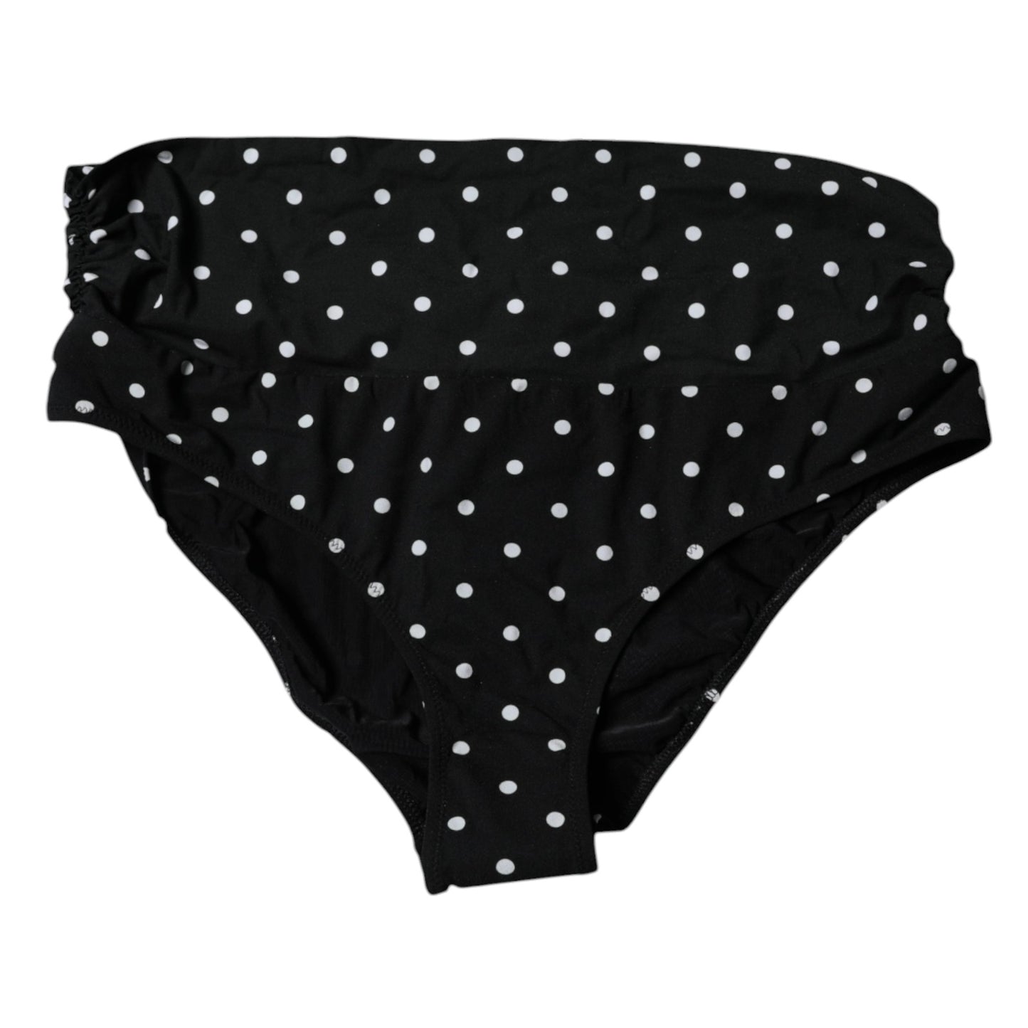 Black Polka Dot Swimsuit Bikini Bottom Swimwear