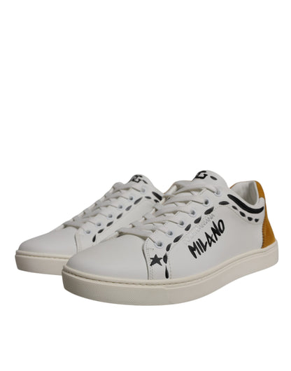 White Suede Leather Low Top Sneakers Shoes