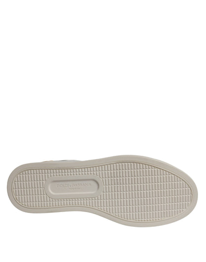 White Suede Leather Low Top Sneakers Shoes