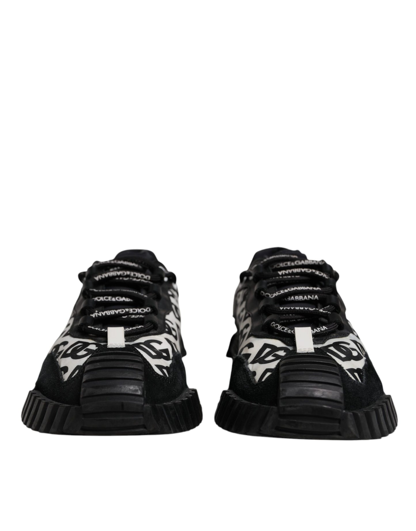 Black Logo Lace Up Low Top NS1 Sneakers Shoes