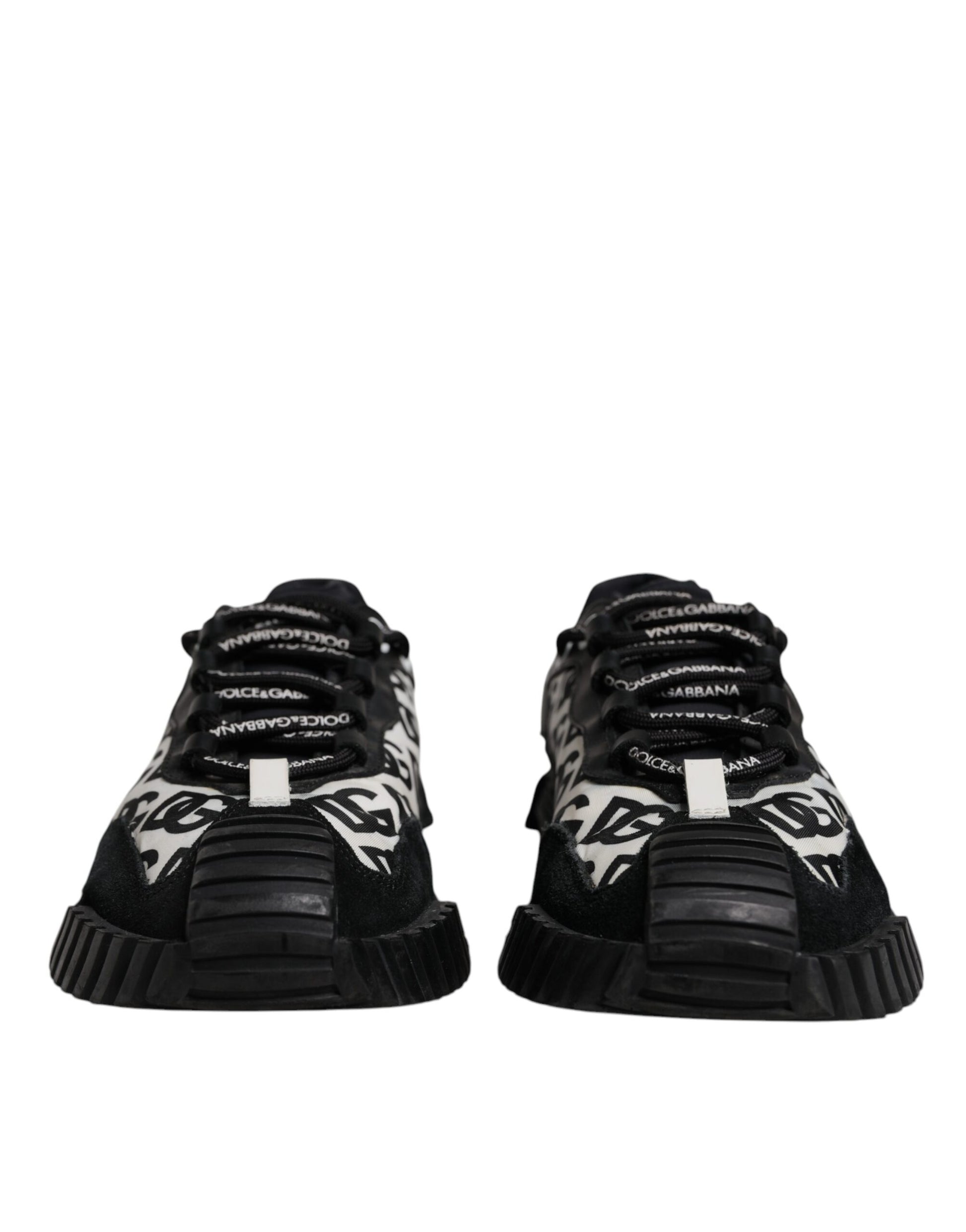 Black Logo Lace Up Low Top NS1 Sneakers Shoes