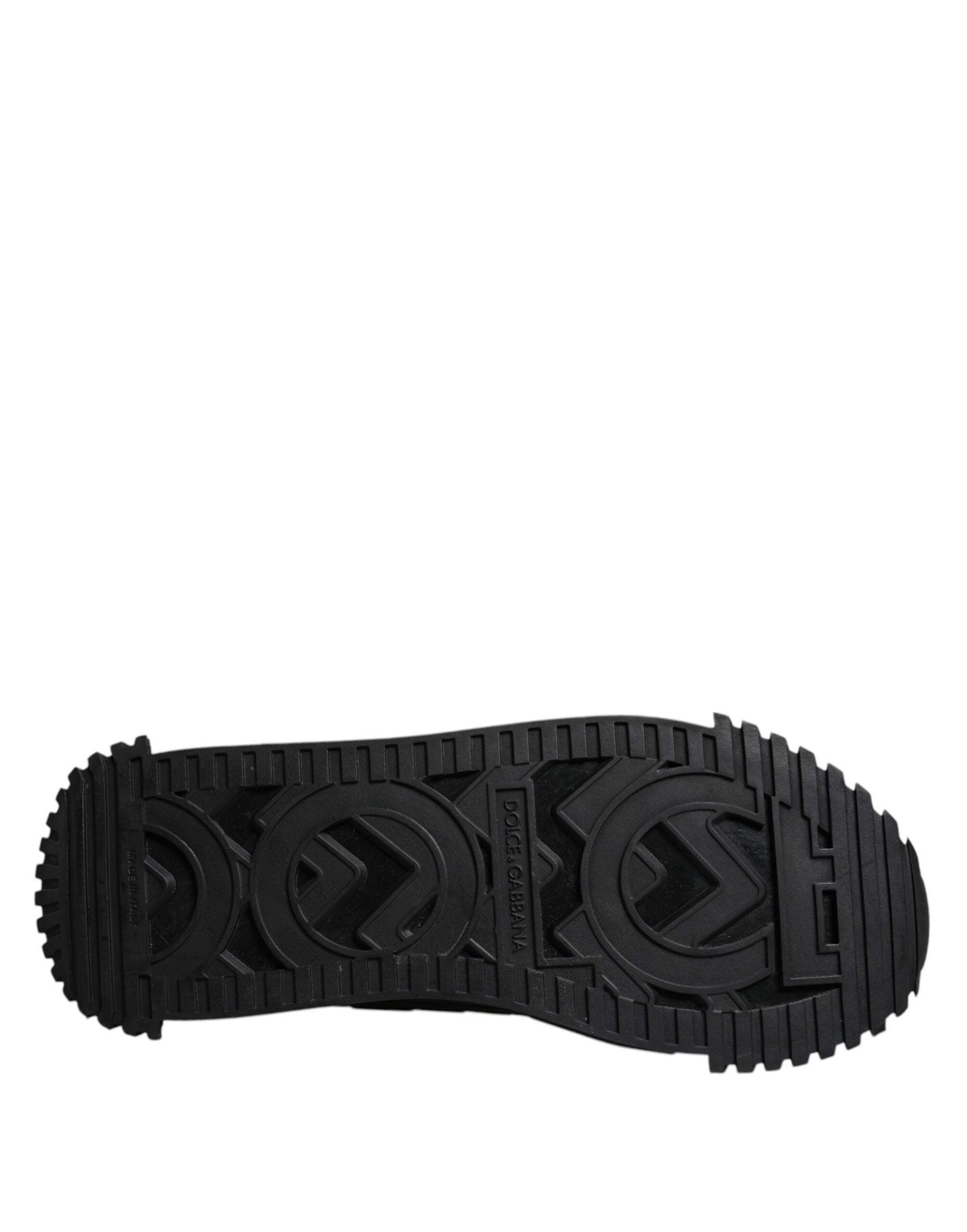 Black Logo Lace Up Low Top NS1 Sneakers Shoes