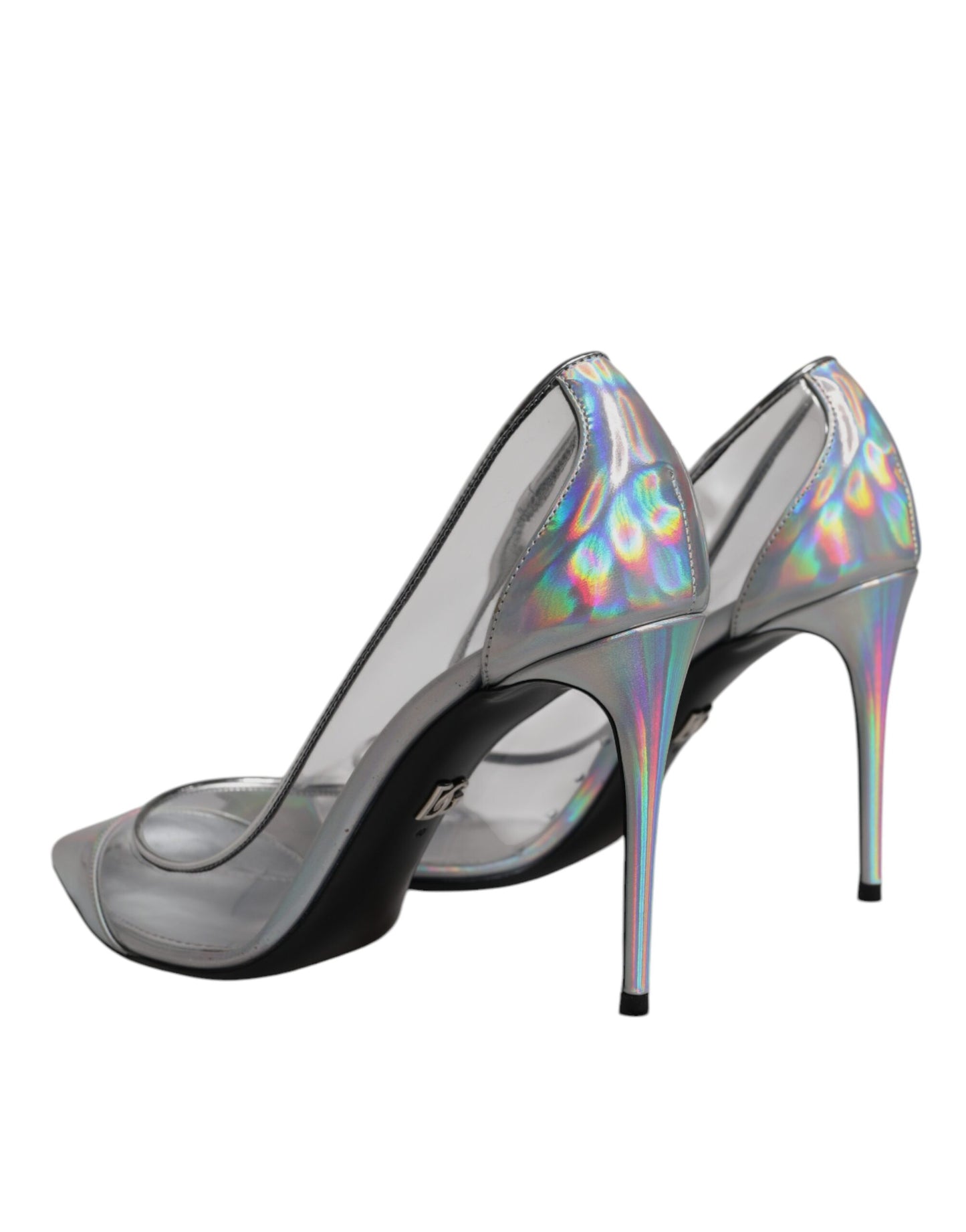 Multicolor Iridescent Pointed Toe Pumps Shoes