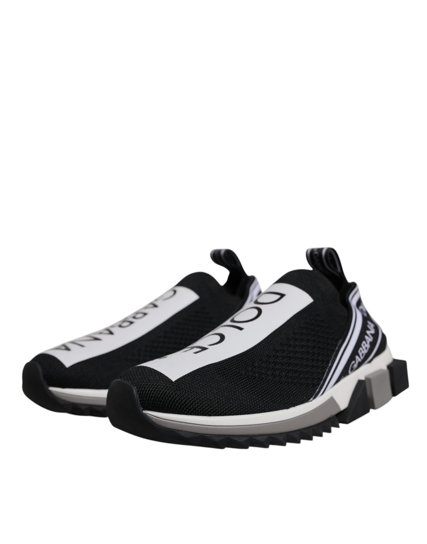Black White Slip On Sorrento Sneakers Shoes