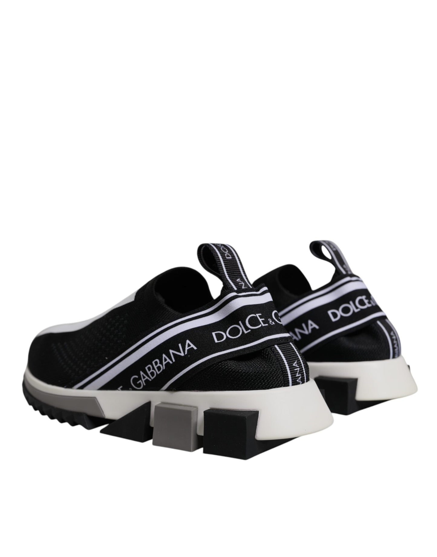 Black White Slip On Sorrento Sneakers Shoes