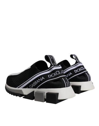 Black White Slip On Sorrento Sneakers Shoes