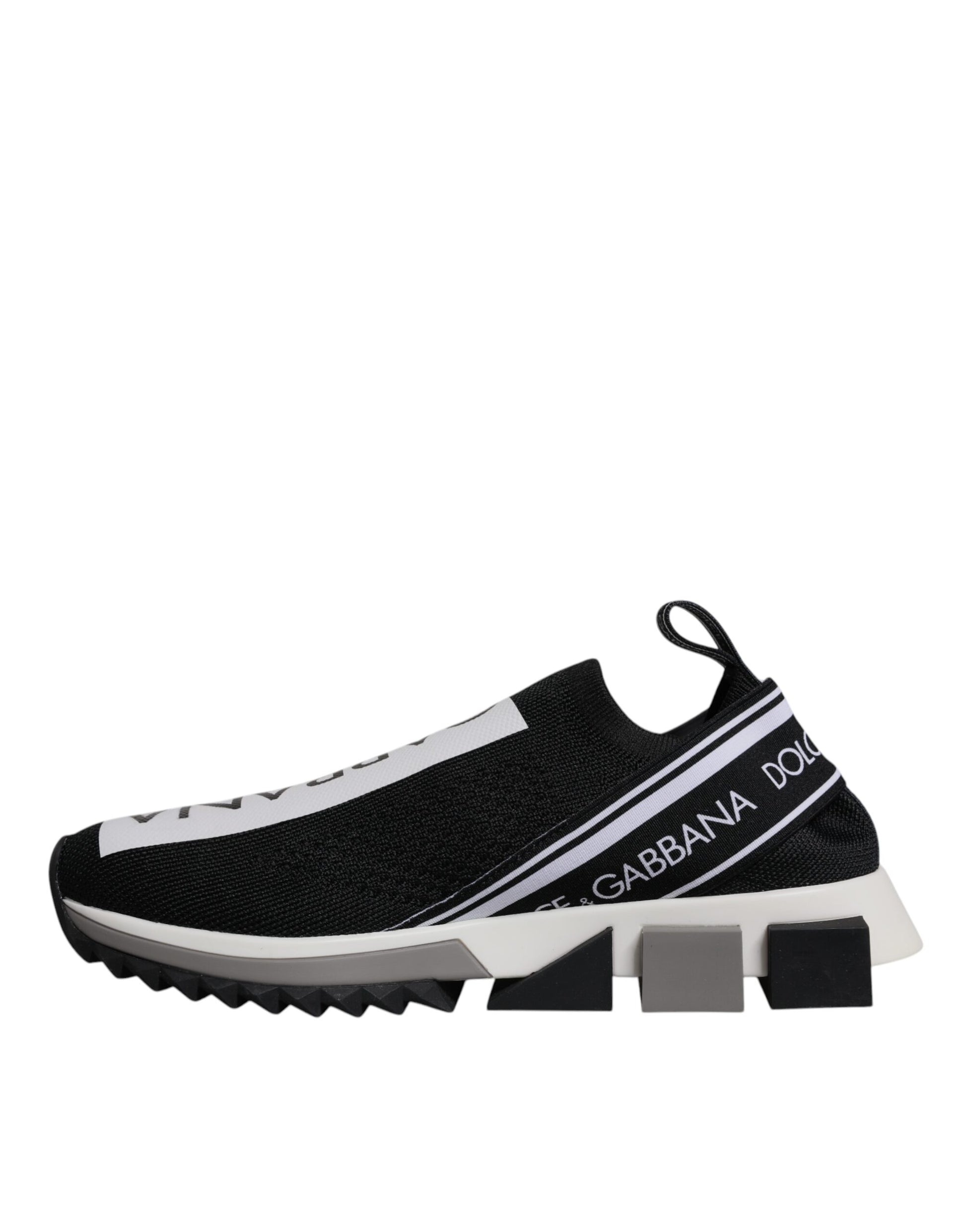 Black White Slip On Sorrento Sneakers Shoes