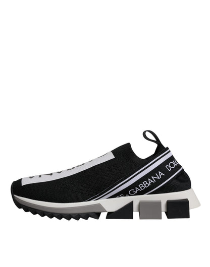 Black White Slip On Sorrento Sneakers Shoes