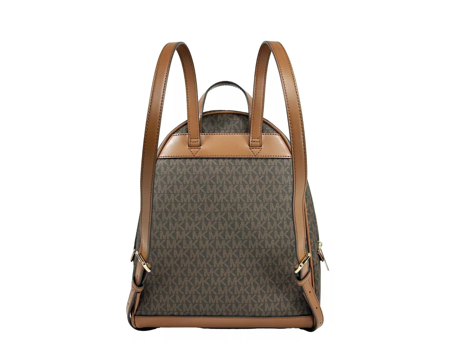 Rhea Medium PVC Backpack Bookbag Brown
