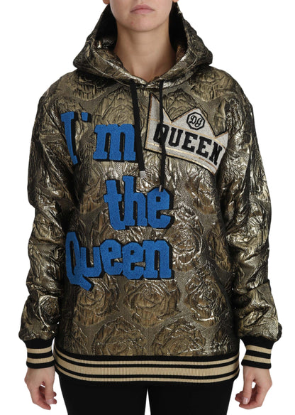 Sudadera con capucha multicolor Im The Queen