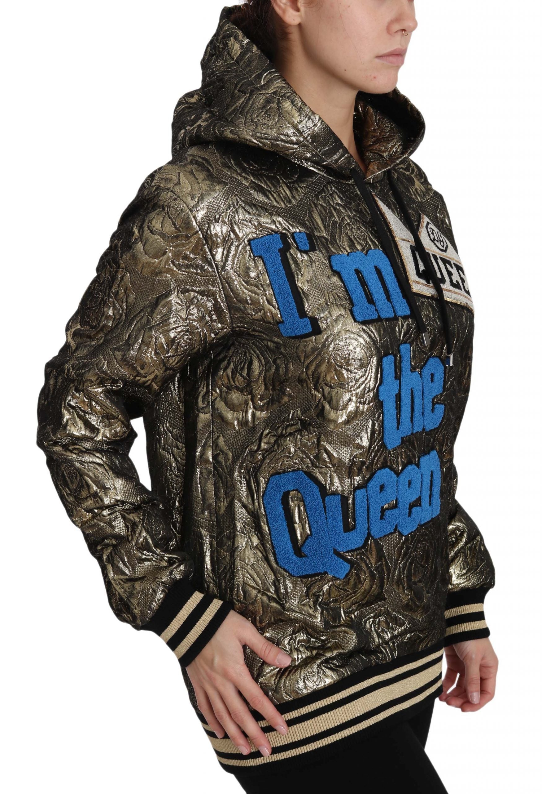 Sudadera con capucha multicolor Im The Queen