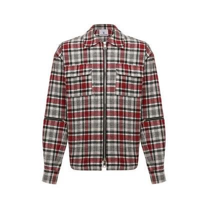 Multicolor Cotton Men Jacket