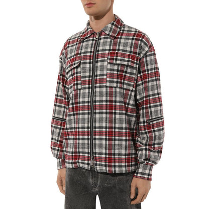 Multicolor Cotton Men Jacket