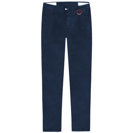 Blue Cotton Jeans & Pant