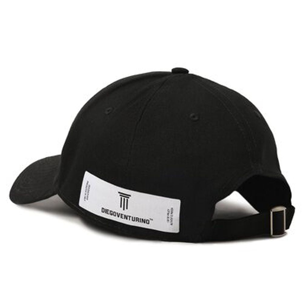 Black Cotton Men Cap