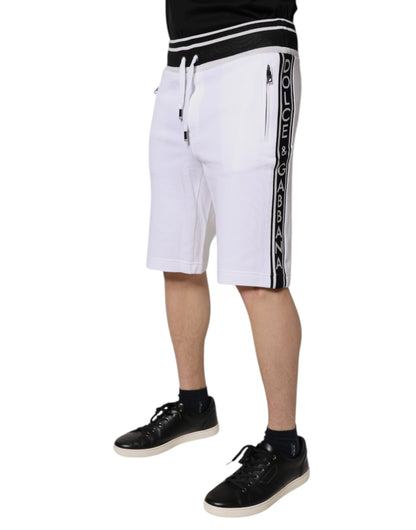 White King Cotton Bermuda Sweatshorts Shorts