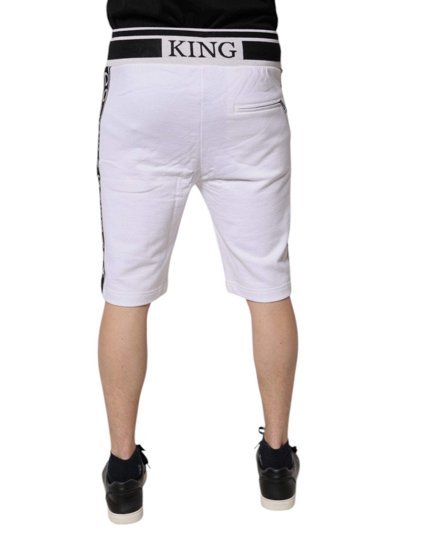 White King Cotton Bermuda Sweatshorts Shorts